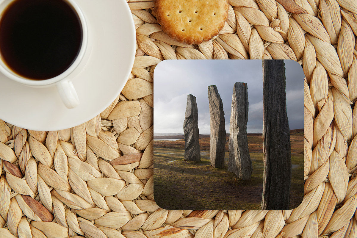 Sun Setting On Callanish Coaster