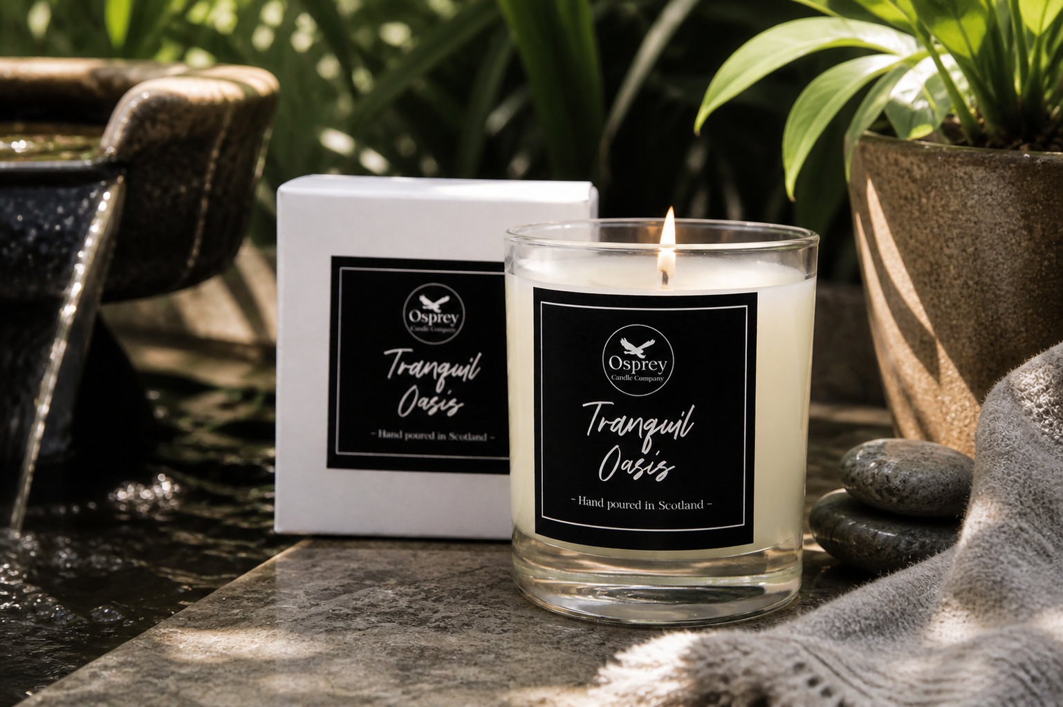 Tranquil Oasis Candle by Osprey Candles
